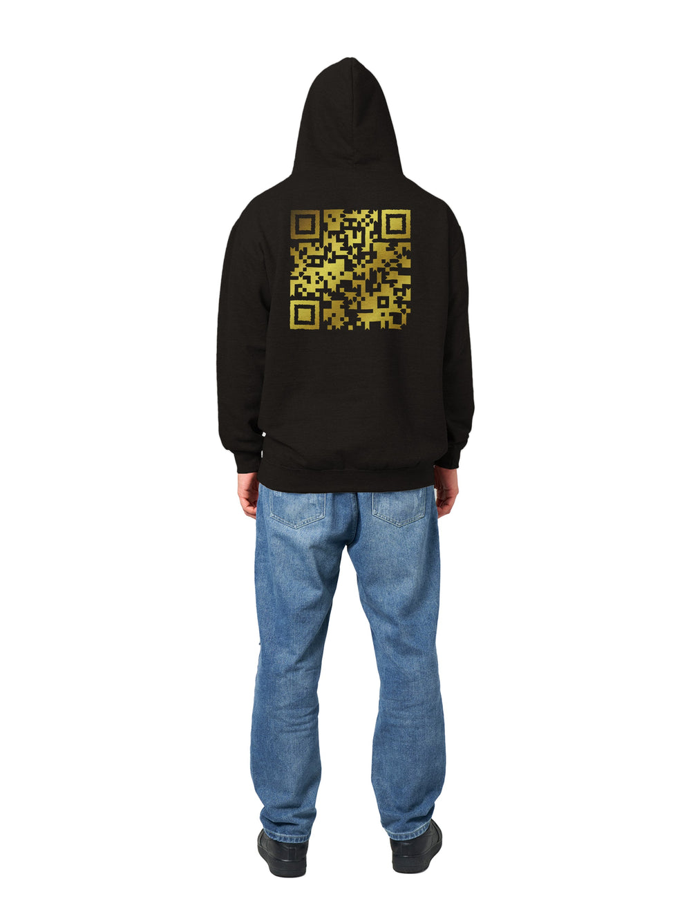 Golden Horizon Hoodie - Entdecken Sie unseren personalisierbaren Hoodie mit QR-Code: Ihr ultimativer Hoodie! Gestalten Sie Ihren eigenen QR-Code-Hoodie, um Ihre digitale Welt mit Stil zu verbinden. Perfekt für jede Gelegenheit – erhalten Sie Ihren personalisierten Hoodie direkt nachhause